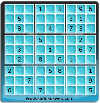 Sudoku von mittelmässiger höhe