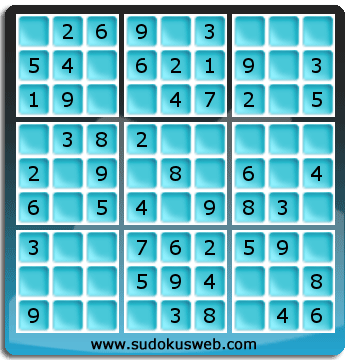 Sudoku de Niveau Très Facile