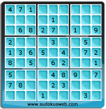 Sudoku von einfacher höhe