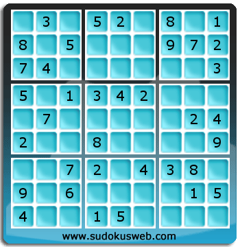 Sudoku de Niveau Facile Sudoku de Niveau Facile
