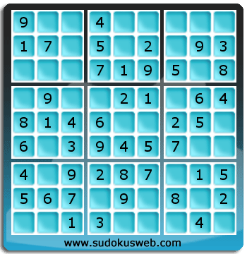 Sudoku de Nivell Molt Fàcil