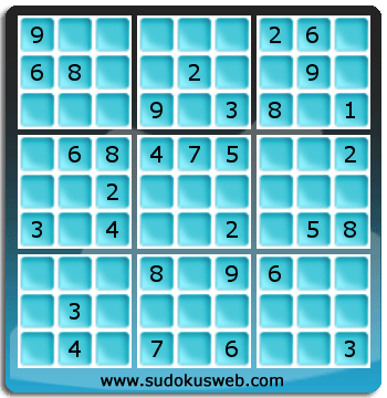 Sudoku von mittelmässiger höhe Sudoku von mittelmässiger höhe