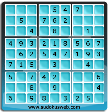 Sudoku de Niveau Très Facile