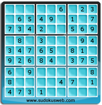 Sudoku von sehr einfacher höhe