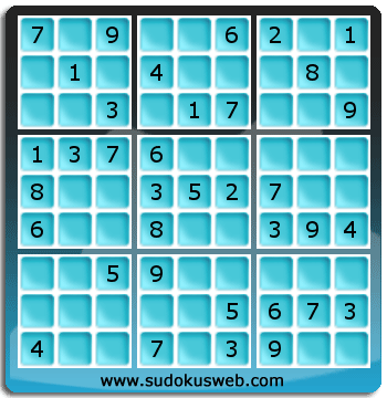 Sudoku von einfacher höhe