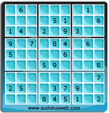 Sudoku von mittelmässiger höhe