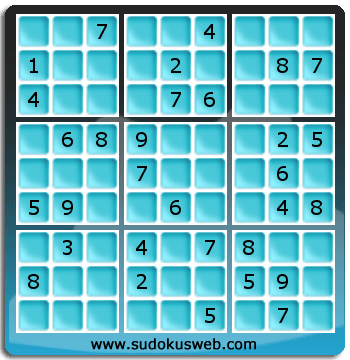 Sudoku von mittelmässiger höhe Sudoku von mittelmässiger höhe