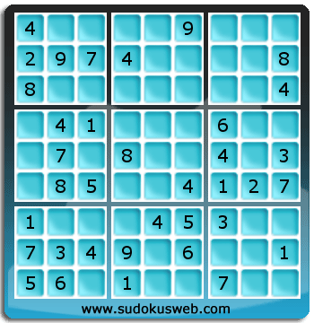 Nivel Facil de Sudoku