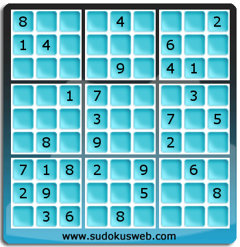 Sudoku von mittelmässiger höhe Sudoku von mittelmässiger höhe