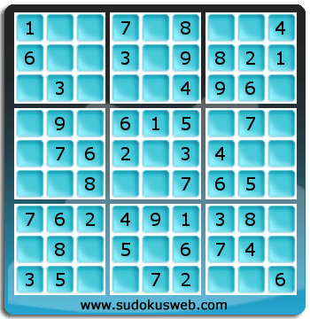 Sudoku de Niveau Très Facile