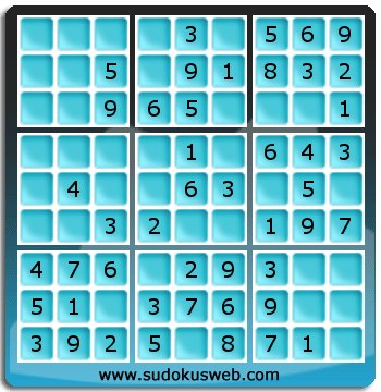 Sudoku de Niveau Très Facile