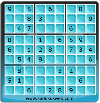 Sudoku von einfacher höhe