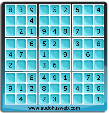 Sudoku de Nivel Muy Fácil