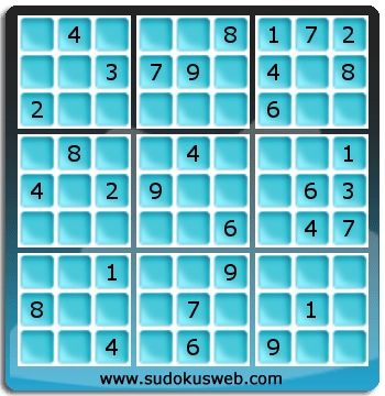 Sudoku von mittelmässiger höhe