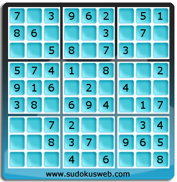 Nivel Muito Facil de Sudoku