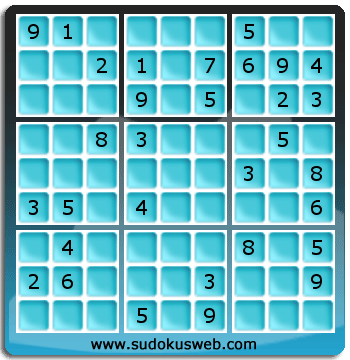 Sudoku von mittelmässiger höhe Sudoku von mittelmässiger höhe