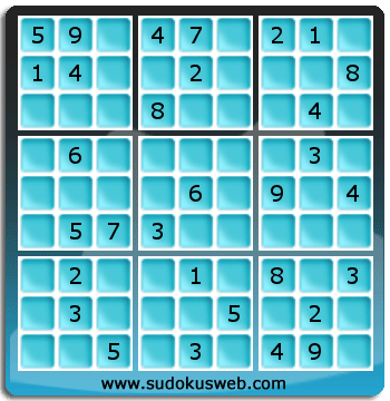 Sudoku von mittelmässiger höhe