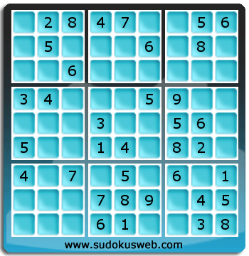 Sudoku de Nivel Fácil Sudoku de Nivel Fácil