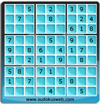 Sudoku von einfacher höhe