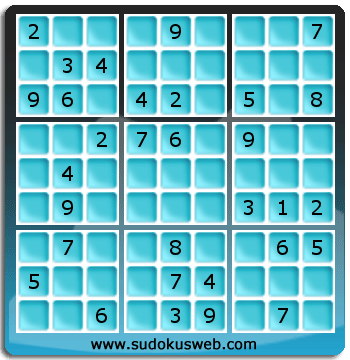 Sudoku de Niveau Moyen Sudoku de Niveau Moyen