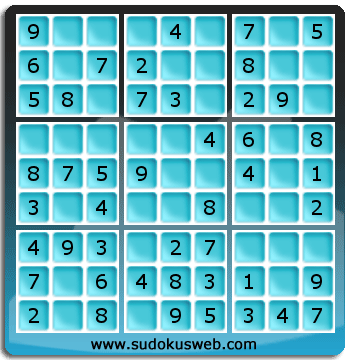 Very Easy Level Sudoku