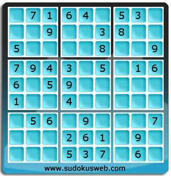 Sudoku von einfacher höhe