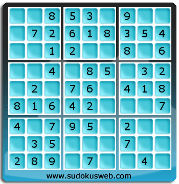 Sudoku de Nivell Molt Fàcil Sudoku de Nivell Molt Fàcil