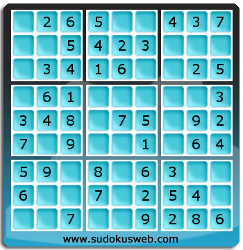 Nivel Muito Facil de Sudoku