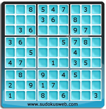 Nivel Facil de Sudoku