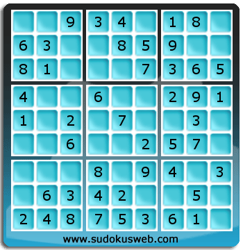 Sudoku von sehr einfacher höhe