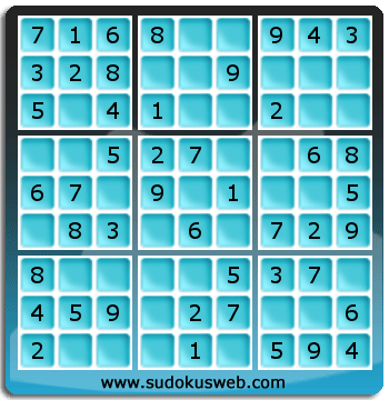 Sudoku de Nivel Muy Fácil Sudoku de Nivel Muy Fácil