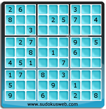 Sudoku von mittelmässiger höhe