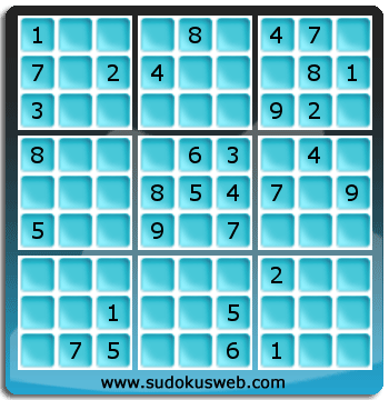 Sudoku von mittelmässiger höhe