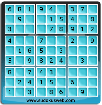 Sudoku de Niveau Très Facile