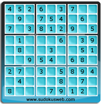 Sudoku von sehr einfacher höhe