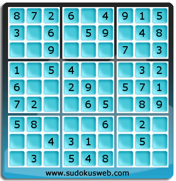 Sudoku de Nivel Muy Fácil