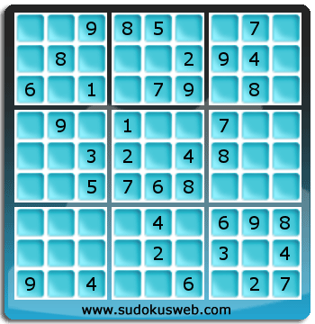 Nivel Facil de Sudoku