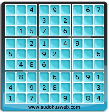 Sudoku von einfacher höhe