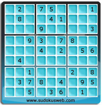 Sudoku von mittelmässiger höhe