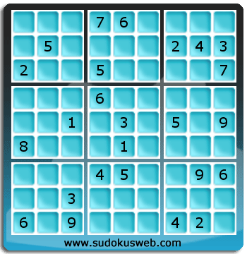 Sudoku von schwieriger höhe