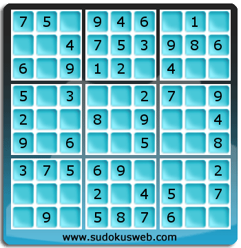Sudoku de Nivell Molt Fàcil Sudoku de Nivell Molt Fàcil