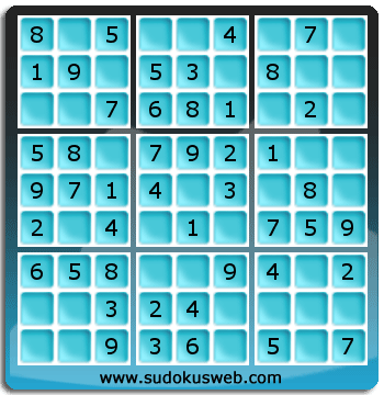 Sudoku de Nivell Molt Fàcil