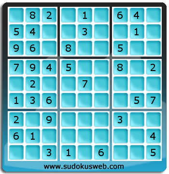 Sudoku von einfacher höhe