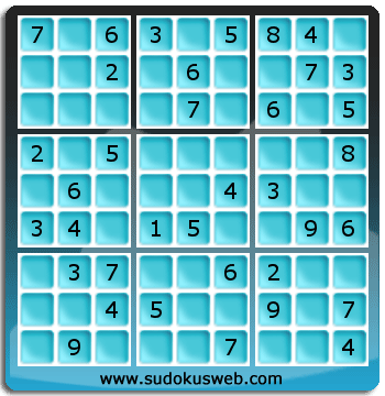 Sudoku von einfacher höhe