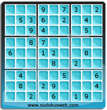 Sudoku von mittelmässiger höhe