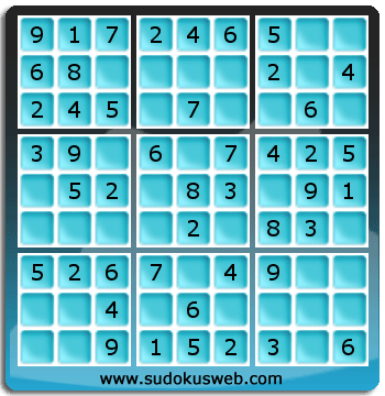 Sudoku de Nivel Muy Fácil