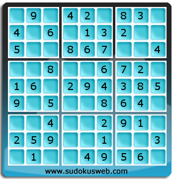 Nivel Muito Facil de Sudoku Nivel Muito Facil de Sudoku