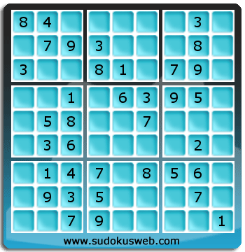 Nivel Facil de Sudoku Nivel Facil de Sudoku