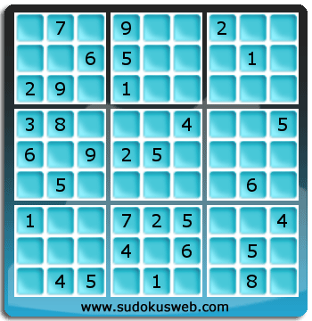 Sudoku von mittelmässiger höhe