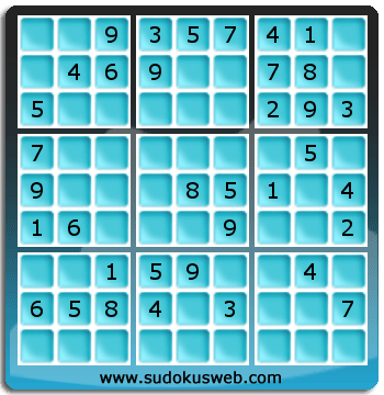 Sudoku von einfacher höhe